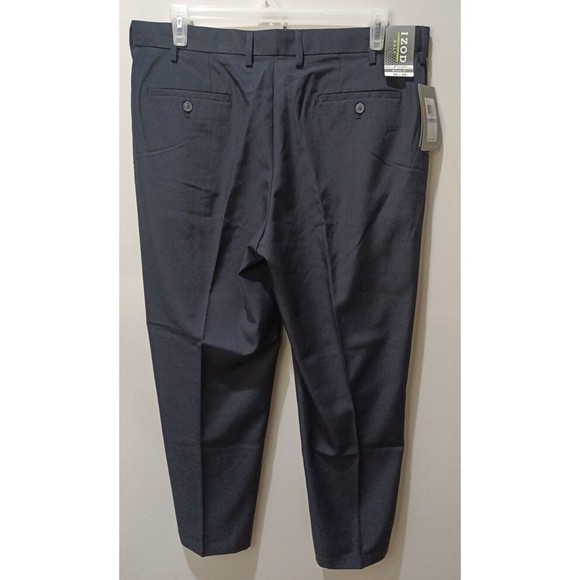 Izod Men's Navy Golf Pants Size 38x29 UPF-50 Sun Control Xtreme Function New - Picture 2 of 15